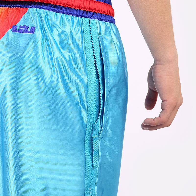 мужские голубые шорты  Nike LeBron x Space Jam: A New Legacy “`Tune Squad` Short DJ3869-434 - цена, описание, фото 8